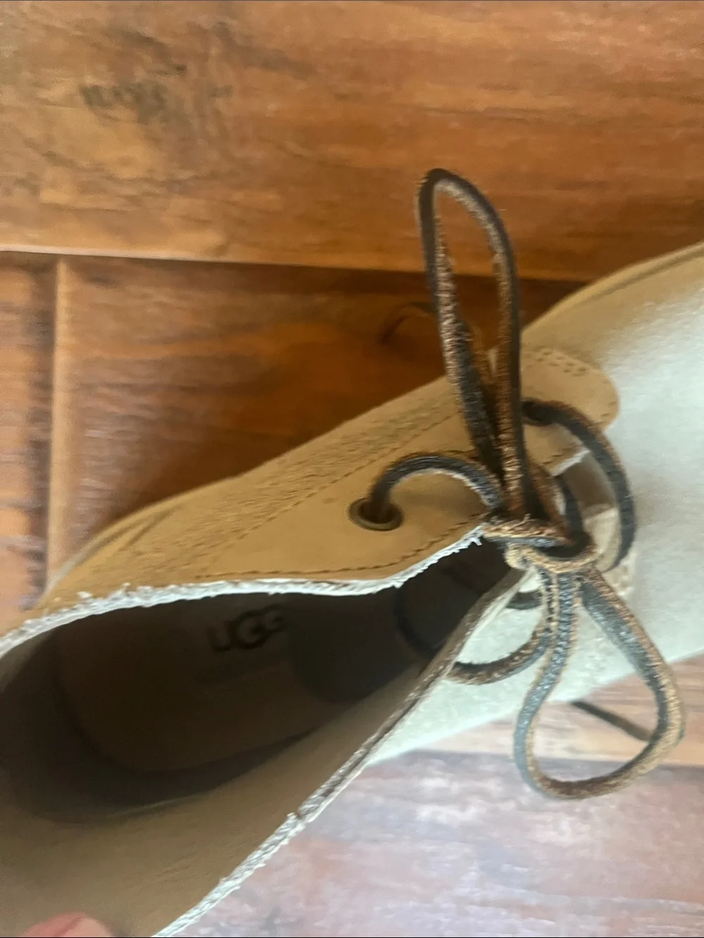 UGG Men's Suede Chukka Boots in Light Beige - Size 9